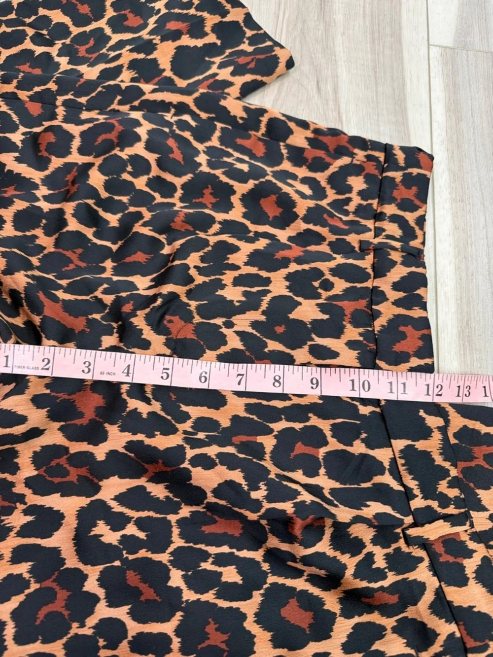 J. Crew high waisted leopard print satin trouser style pants size 2